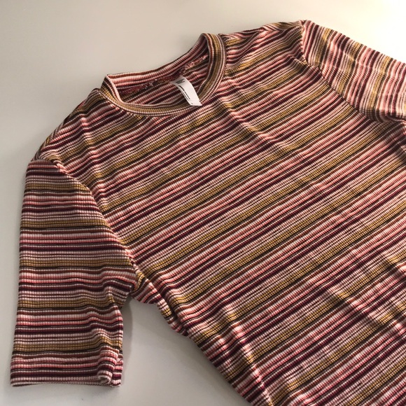 American apparel striped t-shirt bodysuit - Picture 3 of 6